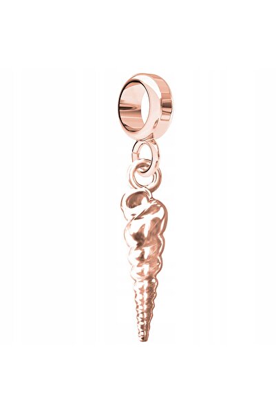 Larezo Charm, Model Scoică Scoică Aur Roz, Scoică, Inaltime 27mm, Culoare Aur...