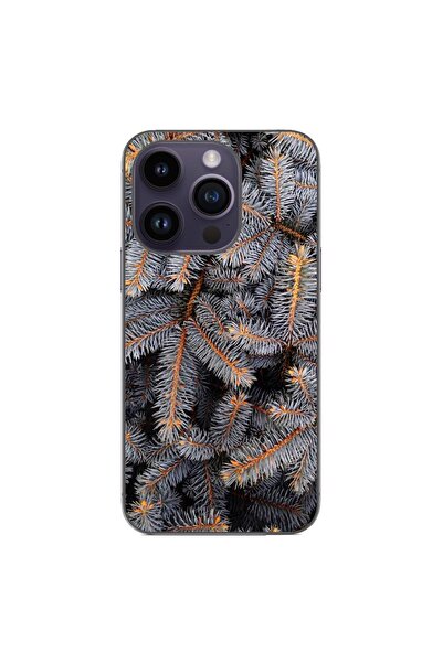 OEM Husa compatibila cu Apple iPhone 15 Pro Silicon Gel Tpu Model Crengi de Brad