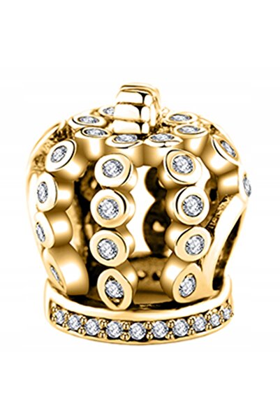 Larezo Pandantiv Tip Charm Pentru Bratari Modulare, Argint 925 Placat Cu Aur ...