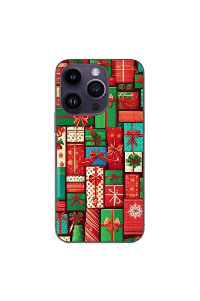 OEM Θήκη συμβατή με Apple iPhone 15 Pro, από σιλικόνη gel TPU, με σχέδιο Χρισ...