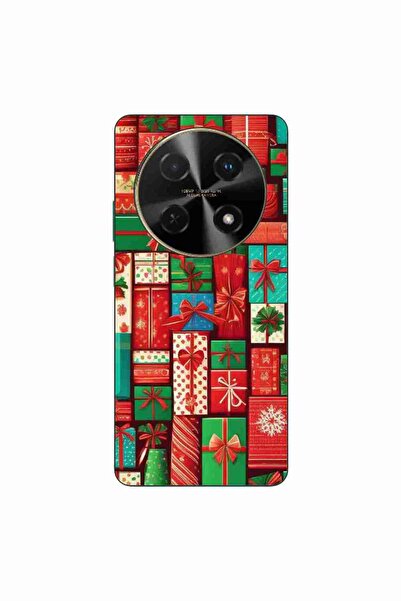 OEM Θήκη συμβατή με Huawei Nova 12i, από σιλικόνη gel TPU, με σχέδιο Χριστουγ...