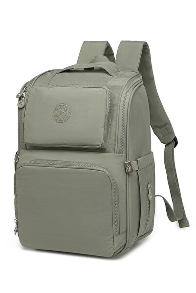SMART BAGS Büyük Boy Su Geçirmez Çok Cepli Anne ve Bebek Bakım Sırt Çantası Y...