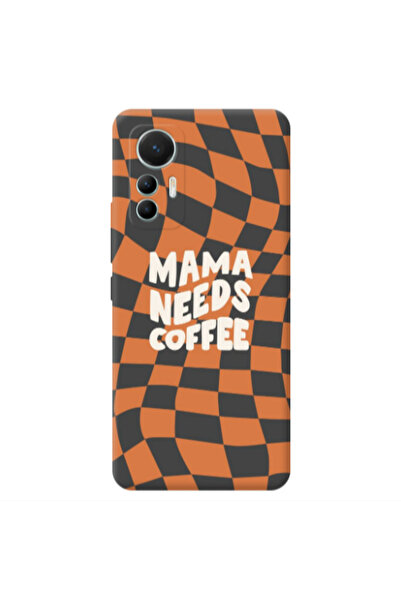 Other Xiaomi Mi 12 Lite Mama needs coffee Transparent Silicone TPU Θήκη