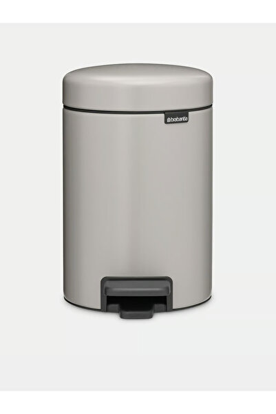 Brabantia BRB-BRA 252181-8710755252181-001-01-NEWICON SOFT GREY PEDALLI ÇÖP K...