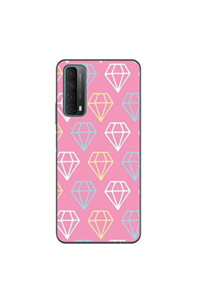 OEM Husa compatibila cu Huawei P Smart 2021 Silicon Gel Tpu Model Diamond Pat...