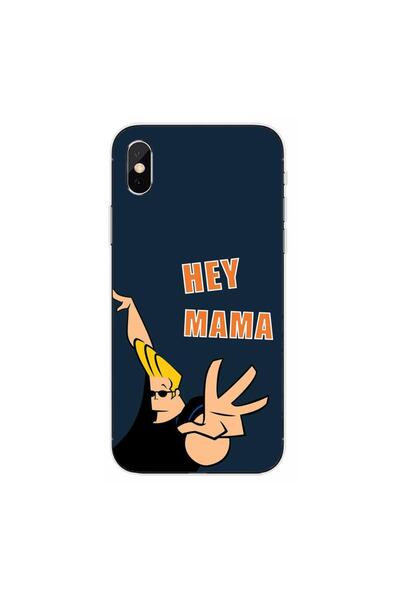 OEM Θήκη συμβατή με Apple iPhone X, από σιλικόνη gel TPU, με σχέδιο  "Hey Mama "