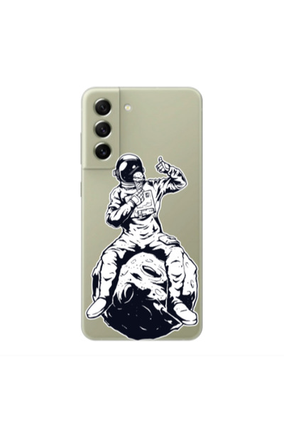Other Samsung S22 Plus ice cream in space Transparent Silicone TPU Θήκη