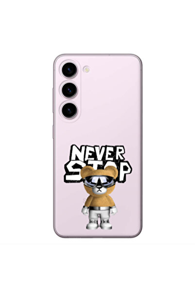 Other Samsung S23 Plus Never stop Transparent Silicone TPU Θήκη