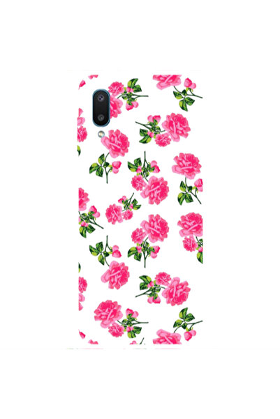 Other Samsung A02 Roses White Transparent Silicone TPU Θήκη