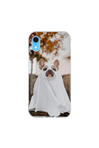 OEM Husa compatibila cu Apple iPhone XR Silicon Gel Tpu Model Halloween Catel...