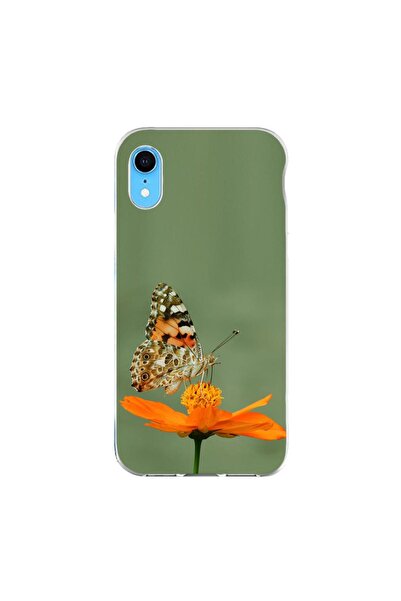 OEM Husa compatibila cu Apple iPhone XR Silicon Gel Tpu Model Fluture