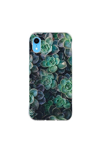 OEM Husa compatibila cu Apple iPhone XR Silicon Gel Tpu Model Flori de Stanca