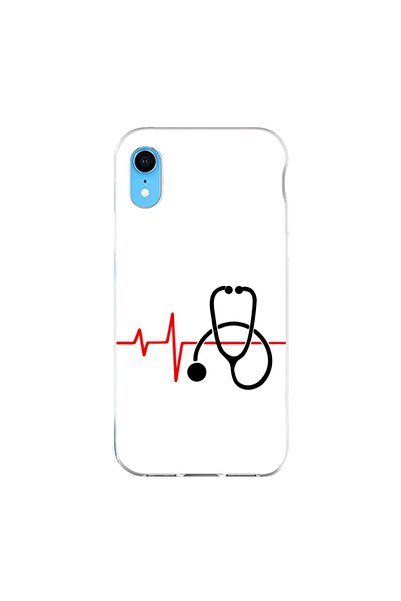 OEM Husa compatibila cu Apple iPhone XR Silicon Gel Tpu Model Puls Doctor