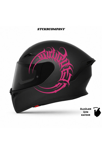 STCKRCO Bendito Kask Stickerı | Motor Kask Yanı Sticker | Bendito Motosiklet ...