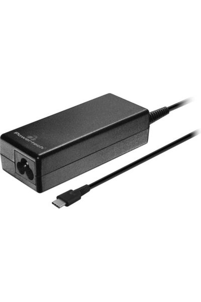 POWERTECH Καθολικός Φορτιστής Φορητού Υπολογιστή USB-C 65W με Αποσπώμενο Καλώ...