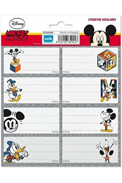 Disney Ετικέτες Σημειωματάριων Ποντίκι