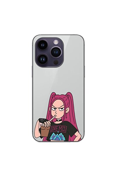 OEM Husa compatibila cu Apple iPhone 15 Pro Silicon Model KPop Demon Hunters ...