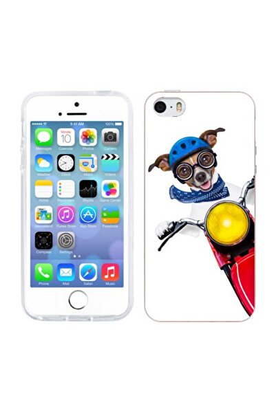 OEM Case compatible with Apple iPhone 5S, iPhone 5 Silicone Gel Tpu Model Dog...