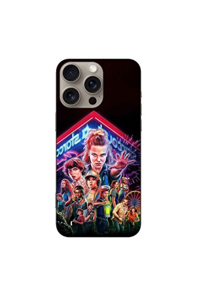 OEM Θήκη συμβατή με Apple iPhone 16 Pro Max Σιλικόνης TPU με σχέδιο Stranger ...