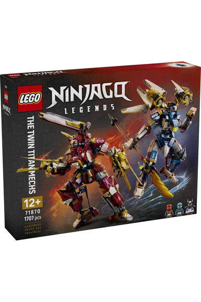 Lego Ninjago Twin Titan Robots 71870