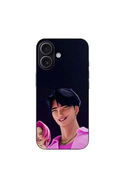 OEM Husa compatibila cu Apple iPhone 17 Silicon Gel Tpu Model KPop Demon Hunt...