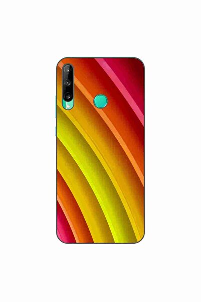 OEM Husa compatibila cu Huawei P40 Lite E Silicon Gel Tpu Model Abstract Stripes