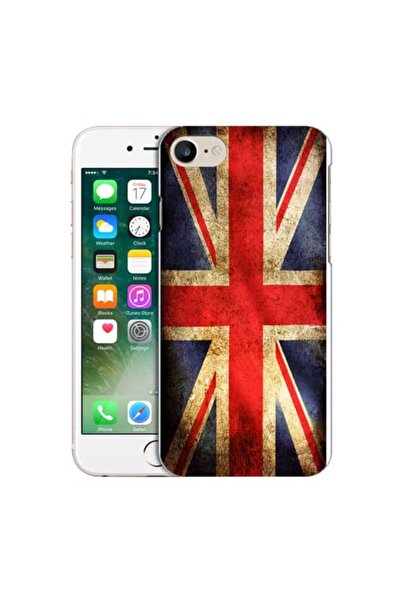 OEM Θήκη συμβατή με Apple iPhone 7, από σιλικόνη gel TPU, με σχέδιο Σημαίας Η...