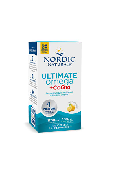 Nordic Naturals Ultimate Omega + CoQ10 1280mg 120 capsule -