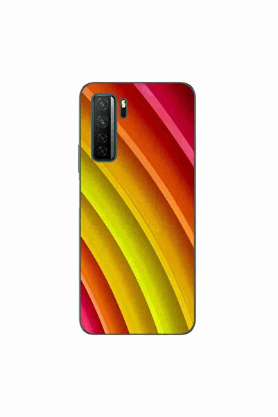 OEM Θήκη συμβατή με Huawei P40 Lite 5G από σιλικόνη gel TPU με σχέδιο αφηρημέ...
