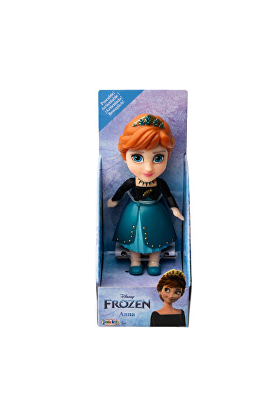 Jakks Pacific Disney Frozen II Anna Taçlı Mini Figür Bebek, 7,5 cm