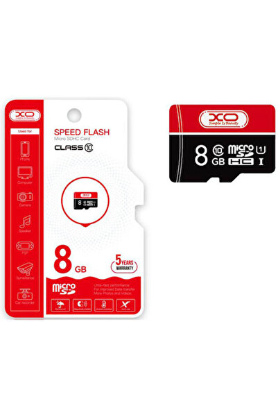 Xo Speed Flash microSDHC 8GB Κατηγορία 10 U1 UHS-I