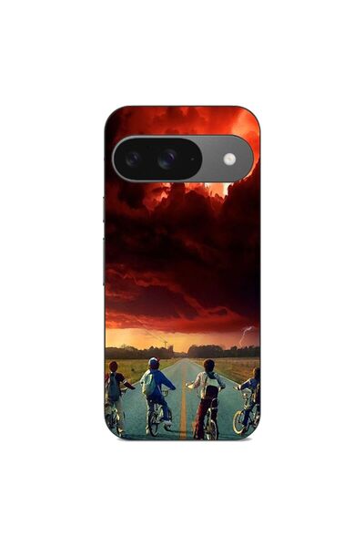 OEM Θήκη συμβατή με Google Pixel 9 Pro, από σιλικόνη gel TPU, μοντέλο Strange...