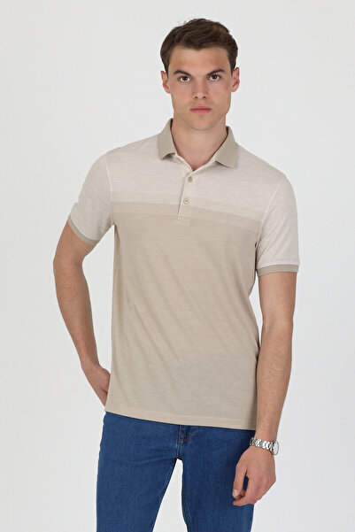 ENQUE Polo Neck Short Sleeve T-Shirt