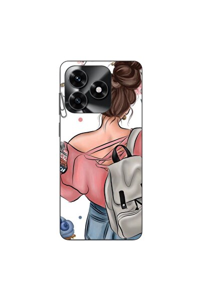 OEM Husa compatibila cu Honor X5c Plus Silicon Gel Tpu Model Girl Fashion School