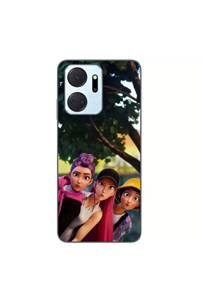 OEM Husa compatibila cu Honor X7a Silicon Gel Tpu Model KPop Demon Hunters Sh...