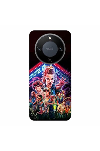 OEM Θήκη συμβατή με Honor Magic8 Lite, από σιλικόνη gel TPU, με σχέδιο Strang...