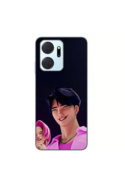 OEM Husa compatibila cu Honor X7a Silicon Gel Tpu Model KPop Demon Hunters Sa...