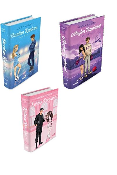 İndigo Kitap ZİRVE ÖTESİ SERİSİ SET ( CİLTLİ ) Buzdan Kıvılcım - Ateşten Teza...