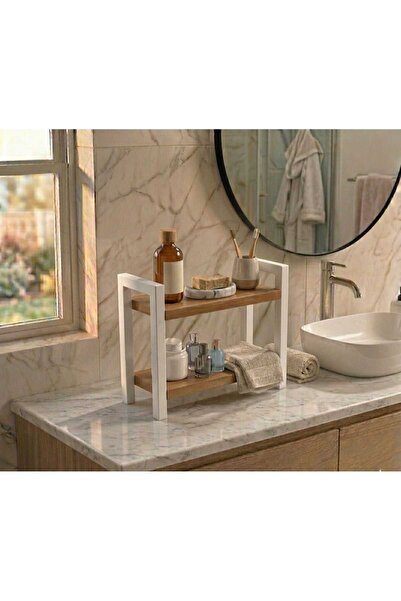 İYON LİFE Multi-Purpose Shelf, Makeup Organizer, Cream Stand, Bathroom Organi...