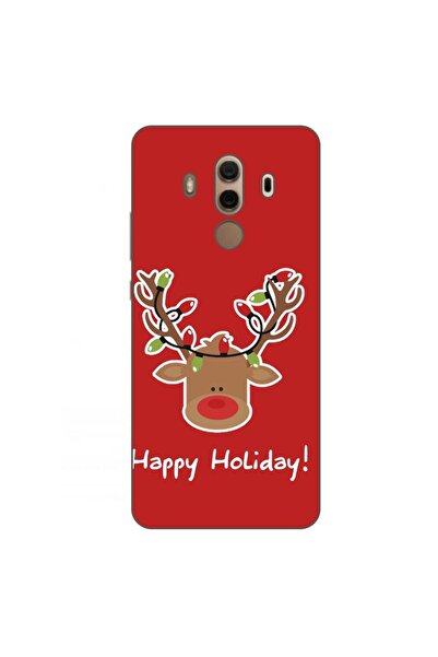 OEM Husa compatibila cu Huawei Mate 10 Pro Silicon Gel Tpu Model Craciun Ren ...