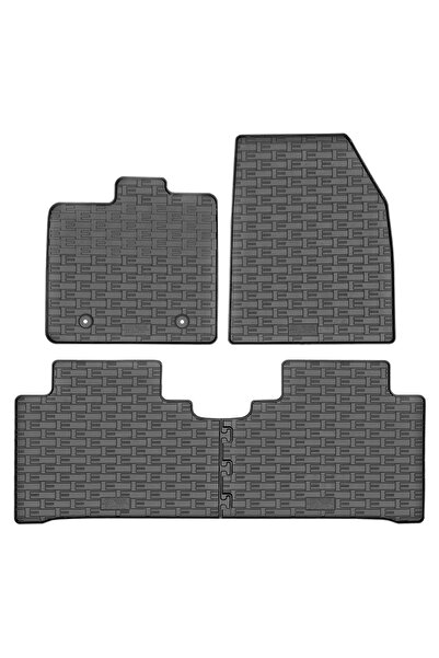 RapidAuto Set covorase auto din cauciuc Byd Dolphin 2021-2024, Negre