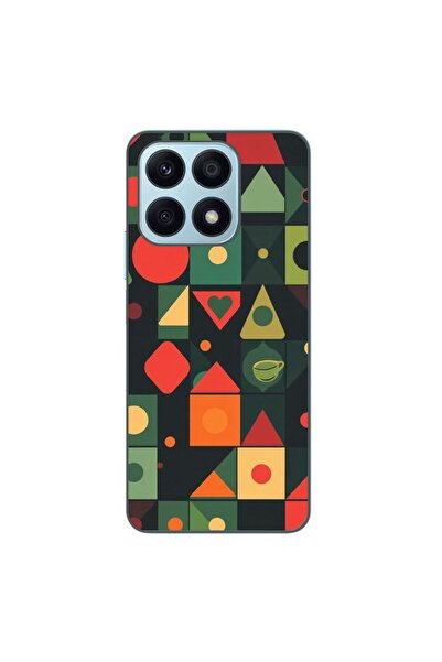 OEM Husa compatibila cu Honor X8a Silicon Gel Tpu Model Retro Shapes