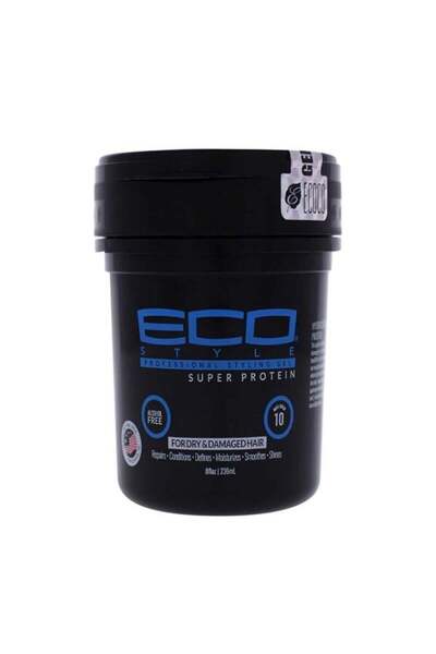 ECO STYLE جل شعر ستايل سوبر بروتين اسود من ايكو - 236 مل