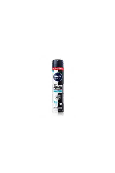 NIVEA Deodorant spray Men Invisible Black & White Fresh, 200 ml