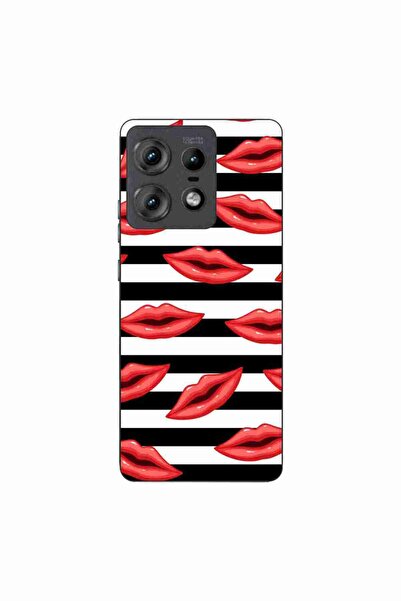 OEM Husa compatibila cu Motorola Edge 50 Pro Silicon Gel Tpu Model Striped Ki...
