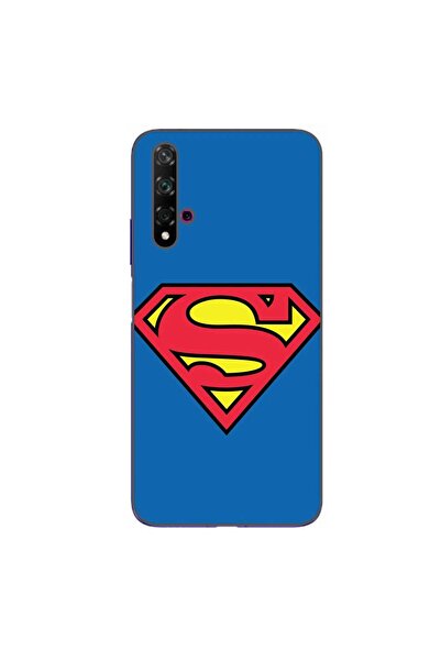 OEM Θήκη συμβατή με Huawei Nova 5T Σιλικόνης Τζελ TPU Μοντέλο Σούπερμαν