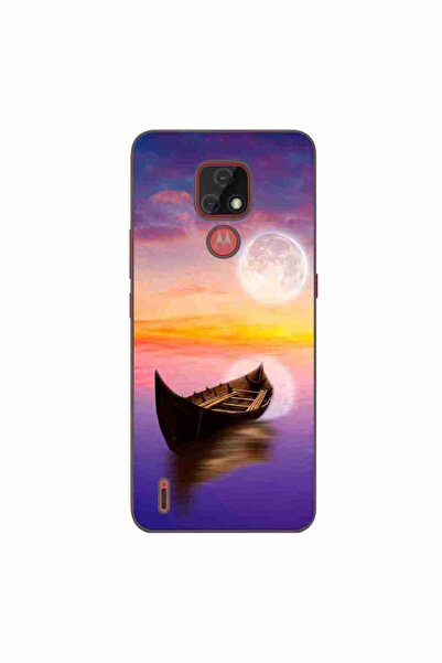 OEM Husa compatibila cu Motorola Moto E7 Silicon Gel Tpu Model Moonlit Serenity