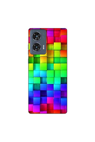 OEM Husa compatibila cu Motorola Edge 50 Fusion Silicon Gel Tpu Model Colorfu...
