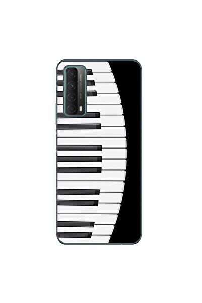 OEM Husa compatibila cu Huawei P Smart 2021 Silicon Gel Tpu Model Piano Keys