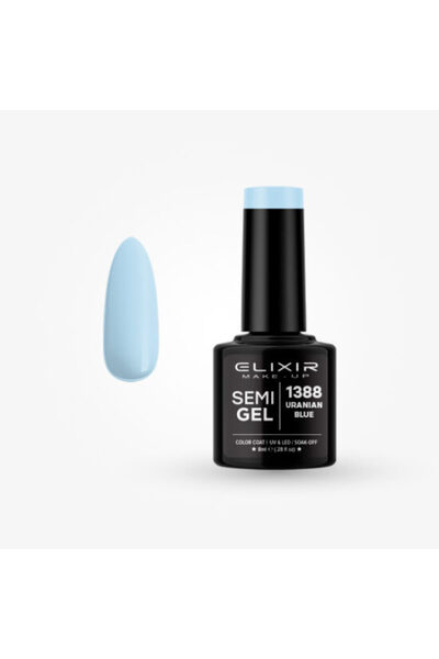 Elixir SEMI GEL (ΗΜΙΜΟΝΙΜΟ BΕΡΝΙΚΙ) - 1388 (URANIAN Blue) 8ML